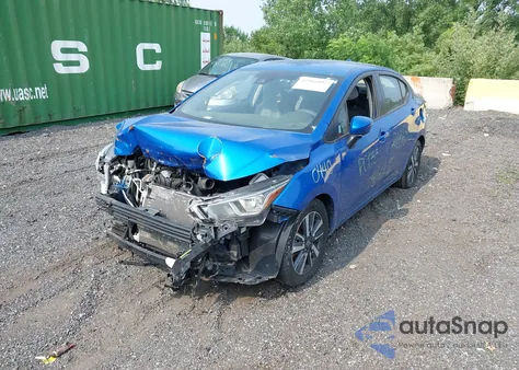 2021 Nissan Versa Sv Xtronic Cvt from USA, damaged, VIN 3N1CN8EV2ML829908